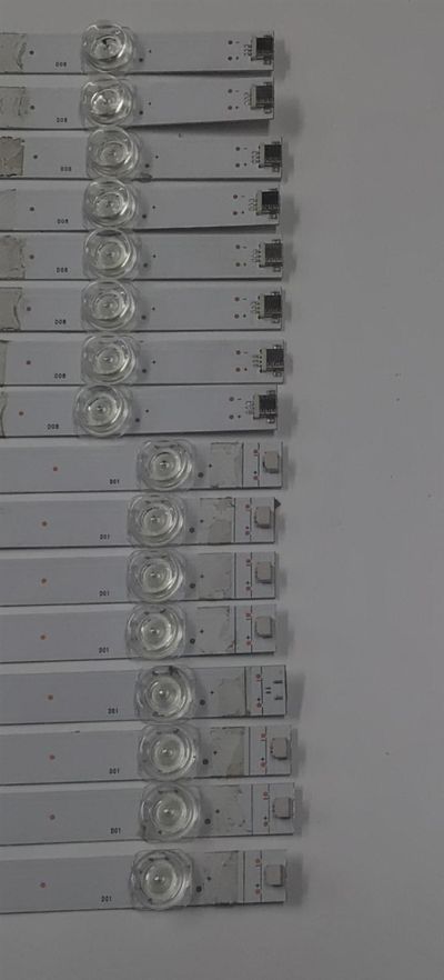 KIT DE LEDS PARA TV ORIGINAL 16 PIEZAS / NUMERO DE PARTE CRH-BXBUM75Q63030081414L / CRH-BXBUM75Q63030081414L-L-REV1.2 / CRH-BXBUM75Q63030081414L-R-REV1.2 / 7839-763015-05081411 / 0L21XXXJB21139HBK1A8BXBU / 239510 / 0XXX0L21JB2 / MODELO 75" - Imagen 7