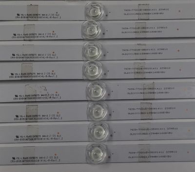 KIT DE LEDS PARA TV ORIGINAL 16 PIEZAS / NUMERO DE PARTE CRH-BXBUM75Q63030081414L / CRH-BXBUM75Q63030081414L-L-REV1.2 / CRH-BXBUM75Q63030081414L-R-REV1.2 / 7839-763015-05081411 / 0L21XXXJB21139HBK1A8BXBU / 239510 / 0XXX0L21JB2 / MODELO 75" - Imagen 6
