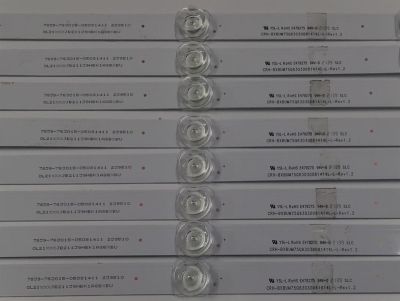 KIT DE LEDS PARA TV ORIGINAL 16 PIEZAS / NUMERO DE PARTE CRH-BXBUM75Q63030081414L / CRH-BXBUM75Q63030081414L-L-REV1.2 / CRH-BXBUM75Q63030081414L-R-REV1.2 / 7839-763015-05081411 / 0L21XXXJB21139HBK1A8BXBU / 239510 / 0XXX0L21JB2 / MODELO 75" - Imagen 5