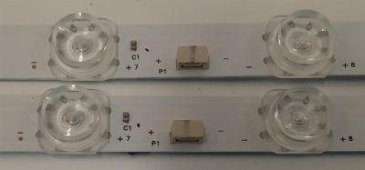 KIT DE LEDS PARA TV TCL ((2 PIEZAS)) / NUMERO DE PARTE 50HR330M13N01 / 50HR330M13N01 V0 / 50S12 / B0101-001058 / HR/01/230411 / LK7A08U2C / 02WPE / PANEL LVU500NDEL / DISPLAY ST4951D01-1 VER.2.2 / MODELO 50S470G - Imagen 2