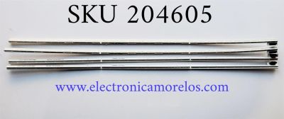 KIT DE LED´S PARA TV LG (4 PZ ) / NUMERO DE PARTE SSC_Y24 86QNED80_BOE_90LED_L_REV04_230905 / TT3824 A2D / SSC_Y24 86QNED80_BOE_90LED_R_REV04_230905 / PANEL NC860EQE-VBNH1 / DISPLAY HF860QUB-F2D / MODELO 86QNED80TUC. BUSFLKR