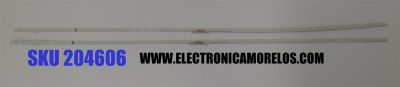 KIT DE LEDS ORIGINAL PARA TV SAMSUNG 2 PIEZAS / NUMERO DE PARTE S1A8-550SM0-R0 / S1A8-550SM0-R0 GS-ALZ 16 48EA/BAR / S1A8-550SM0-R0 GS-ALZ 34 48EA/BAR / GS-ALZ / 48EA/BAR / PANEL CY-SB055HGXV1H / CY-NC055HGHVYH / MODELO UN55AU8000BXZA / LH55QMCEBGCXGO