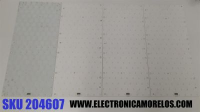 KIT DE LED´S PARA TV NEC 4 PIEZAS ORIGINALES  / NUMERO DE PARTE BN96-04519A / STS460AB8_160D_REV.3_110811 / 04519A / MODELO X464UNS