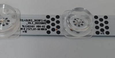 LED PARA TV TCL 1 PIEZAS ORIGINAL / NUMERO DE PARTE TCL43LB13 / TCL43LB13_3030F2.4D_V0.3_20220602 / B0101-001029 / 230710 / DISPLAY ST4251D02-1 VER.2.1 / MODELO 43S454 - Imagen 2