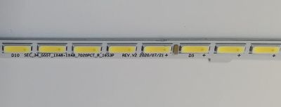 KIT DE LED´S PARA MONITOR CURVO SAMSUNG 2 PIEZAS ORIGINALES / NUMERO DE PARTE 52307A / 52378A / SEC_34_G55T_1X48+1X48_7020PCT_L_16S3P / SEC_34_G55T_1X48+1X48_7020PCT_R_16S3P / REV.V2 / PANEL CY-PA340QGHV1H / MODELO S34A650UXN / LS34A650UXNXGO - Imagen 2