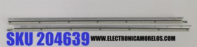 KIT DE LEDS PARA TV TOSHIBA ORIGINAL 2 PIEZAS / NUMERO DE PARTE V400H2-LS5 / V400H2-LS5-TLEM3 / V400H2-LS5-TREM3 / 067008N31A23D02 / PANEL V400HK2-LS5 REV.C1 / MODELO 40L5200U2