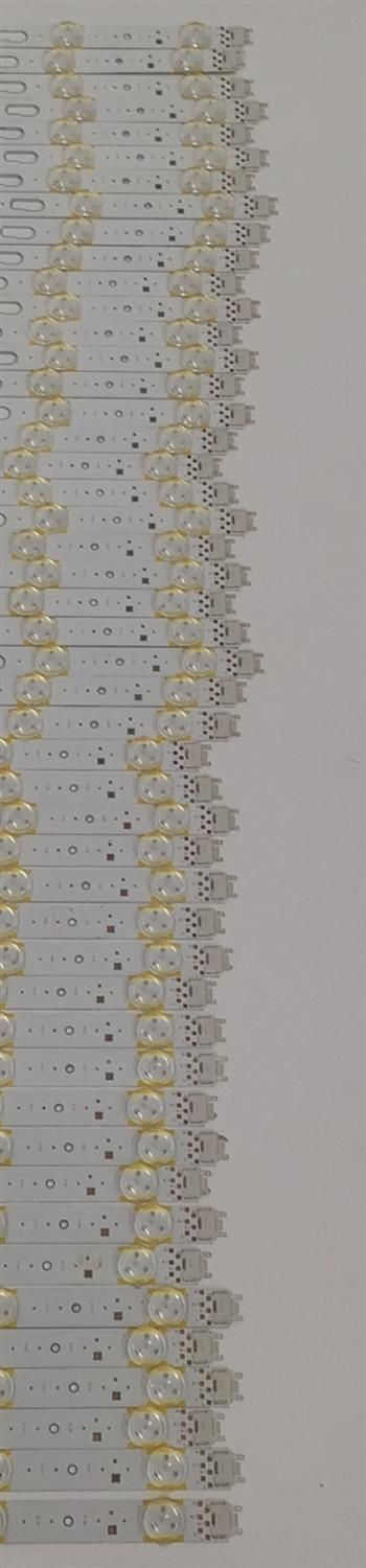 KIT DE LEDS PARA TV SAMSUNG ORIGINAL 48 PIEZAS / NUMERO DE PARTE BN96-49561A / LI_Q70_H5_FAM_S2(5)_R1.2_TAH_100_LM41-00801A / LM41-00801A / MODELO QN85Q7DRAFXZA / QN85Q70RAFXZA - Imagen 4