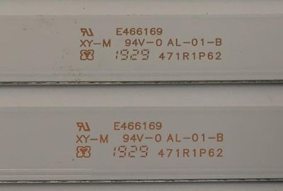 KIT DE LEDS PARA TV WBOX ORIGINAL 8 PIEZAS / NUMERO DE PARTE 4708-K55WDC-A3117N01 / K550WDC1  A3 / 471R1P62 / K550WDC119A157 / X-C72-K9-YF16  0B / MODELO 0E-55LED4KA - Imagen 2
