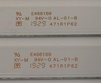 KIT DE LEDS PARA TV WBOX ORIGINAL 8 PIEZAS / NUMERO DE PARTE 4708-K55WDC-A3117N01 / K550WDC1  A3 / 471R1P62 / K550WDC119A157 / X-C72-K9-YF16  0B / MODELO 0E-55LED4KA - Imagen 3