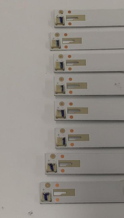 KIT DE LEDS PARA TV WBOX ORIGINAL 8 PIEZAS / NUMERO DE PARTE 4708-K55WDC-A3117N01 / K550WDC1  A3 / 471R1P62 / K550WDC119A157 / X-C72-K9-YF16  0B / MODELO 0E-55LED4KA - Imagen 6