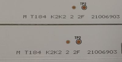 KIT DE LEDS PARA TV KONKA ORIGINAL 9 PIEZAS / NUMERO DE PARTE UDL55ME662ANTS / 35023082 / BK BLK LJ2 / 21006903 / MODELO LED55K7200 / LED55K5500 - Imagen 2