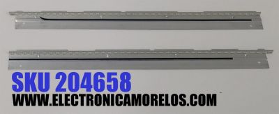KIT DE LEDS PARA TV WESTINGHOUSE ORIGINAL 2 PIEZAS / NUMERO DE PARTE 1233 MC-4 / MM2L2 / 94V-0 / WR / WL / MODELO UW40T8LW