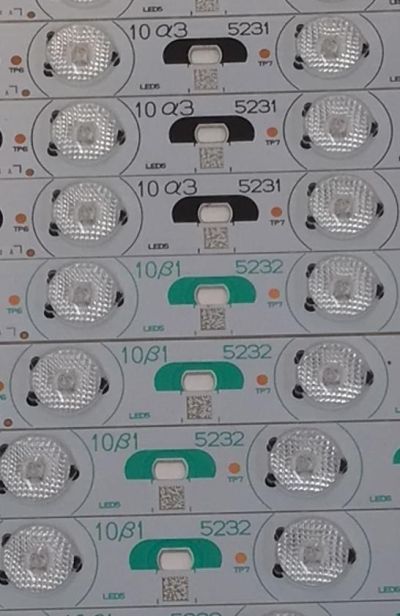 KIT DE LEDS PARA TV SHARP ORIGINAL / INCOMPLETO SOLO 45 PIEZAS / NUMERO DE PARTE 5231 / 5232 / 5233 / 5234 / 5235 / 5236 / ZZH2Y13WC10 / ZZH2Y14WC10 / PANEL LK900D3GW102 / MODELOS LC-90LE745U / LC-90LE657U / KIT CONSTA ORIGINALMENTE DE 48 PIEZAS - Imagen 5