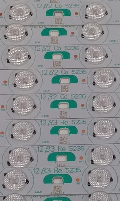 KIT DE LEDS PARA TV SHARP ORIGINAL / INCOMPLETO SOLO 45 PIEZAS / NUMERO DE PARTE 5231 / 5232 / 5233 / 5234 / 5235 / 5236 / ZZH2Y13WC10 / ZZH2Y14WC10 / PANEL LK900D3GW102 / MODELOS LC-90LE745U / LC-90LE657U / KIT CONSTA ORIGINALMENTE DE 48 PIEZAS - Imagen 3