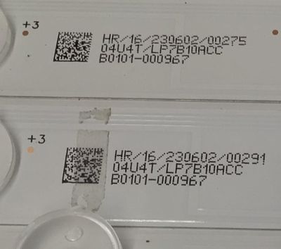 KIT DE LEDS PARA TV TCL ORIGINAL / INCOMPLTO SOLO 19 PIEZAS / NUMERO DE PARTE 75HR330M11 / 75HR330M11A3 V1 / 75HR330M11B3 V1 / 75HR330M11C3 V0 / 75C11G / PANEL LVU750NDJC / MODELO 75Q750G / KIT CONSTA ORIGINALMENTE DE 20 PIEZAS - Imagen 5