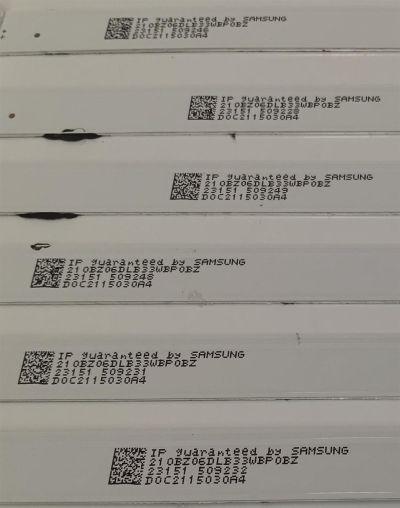 KIT DE LEDS PARA TV ONN ORIGINAL 12 PIEZAS / NUMERO DE PARTE 303GJ650044 / 303GJ650045 / GJ-65MB02-0D22-6X10-20221101-L / GJ-65MB02-0D22-6X10-20221101-R / B005P00103163A / B005P00103164A / PANEL TPT650WR-R3HA.P REV:S3LAN / MODELO 100012587 65" - Imagen 7