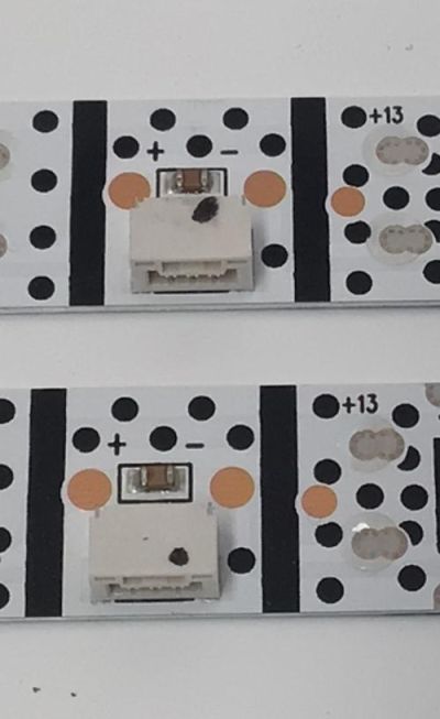 KIT DE LEDS PARA TV TCL ORIGINAL 2 PIEZAS / NUMERO DE PARTE TCL65LB20 / TCL65LB20_3030F2.4D_V1.0_20211207 / B0101-00618 / C0092 / ZMJK / 13023 / FB9 / 0 / 230724 / 02642 / TG / 230724 / 02641 / TG / PANEL LVU650NDEL / MODELO 65S450F - Imagen 4