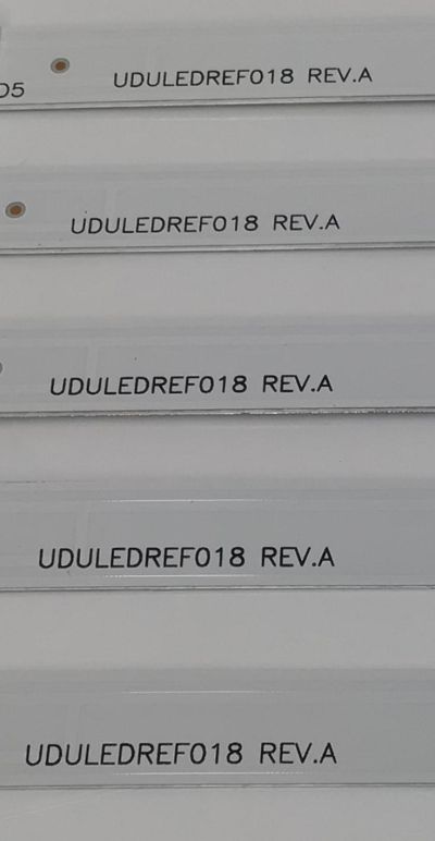 KIT DE LEDS PARA TV PHILIPS ORIGINAL 8 PIEZAS / NUMERO DE PARTE UDULEDREF018 / UDULEDREF018 REV.A / RF-EN650010SR30-0701 A0 / 65W7S1P / R018 / 22DF / 102670 / 102620 / PANEL UHF83XT-6075 / MODELO 65PUL7552 / 65PUL7552/F7 - Imagen 3