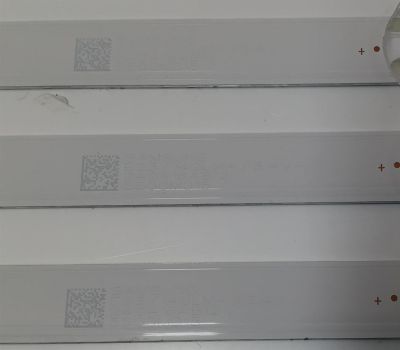 KIT DE LEDS PARA TV ONN ORIGINAL 3 PIEZAS / NUMERO DE PARTE 30355012008D / LED55D12A-ZC62AG-11D / 240416AB12 / 5500M015 / DISPLAY ST5461D18-2 / MODELO 100012586 55" - Imagen 3