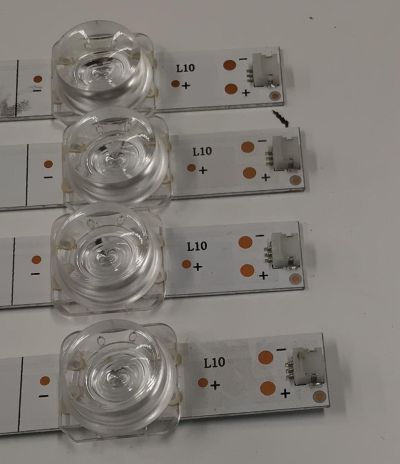 KIT DE LEDS PARA TV HISENSE ORIGINAL 4 PIEZAS / NUMERO PARTE JL.D580A1330-003FS-M / JL.D580A1330-003FS-M_V02 / HD580Y1U91-TBL2+2021041601 / 1258671 / B1 D230126 WH / PANEL HD580Y1U91-TBL2 / HD580Y1U92-TAL2 /  MODELO 58A6BGTUK / 58A6KV - Imagen 6