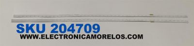 KIT DE LEDS PARA TV LG ORIGINAL 2 PIEZAS / NUMERO DE PARTE 6916L-3108A / 6916L-3110A / 65" V18 ART3 3108 REV0.2 2 R-TYPE / 65" V18 ART3 3110 REV0.2 2 L-TYPE / PANEL LC650EQG / DISPLAY LC650EQG (FL)(M1) / MODELO 65UK7700AUB / 65UK7700PUD