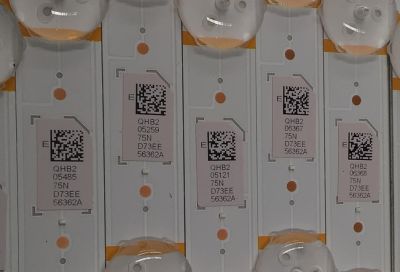 KIT DE LEDS PARA TV SAMSUNG ORIGINAL 42 PIEZAS / NUMERO DE PARTE BN96-56361A / BN96-56362A / Q80C-75LR-8EA-R00 / Q80LR / Q80C-75M-12EA-R00 / Q80M / 56361A / 56362A / QHB2 / 75C / 75N / D73EE / MODELO QN75Q80CAFXZA / QN75Q80CDFXZA - Imagen 2