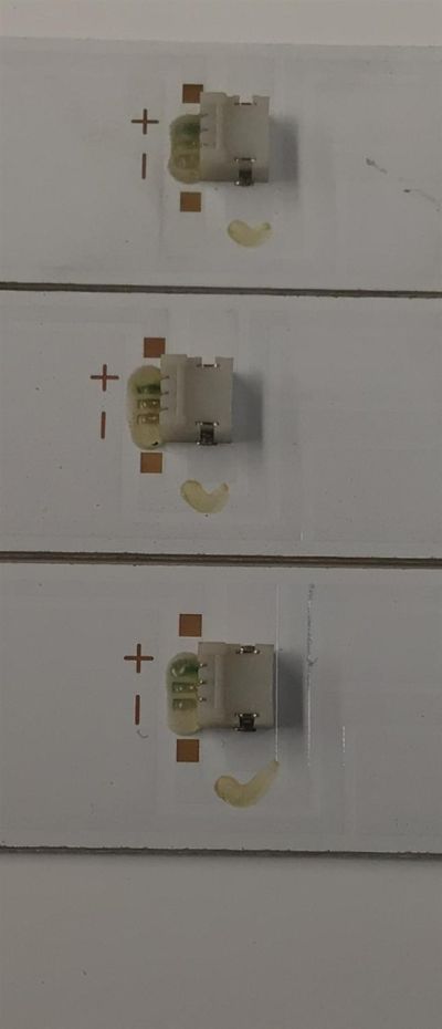 KIT DE LEDS PARA TV COBIA ORIGINAL 3 PIEZAS / NUMERO DE PARTE 3BL-T7714101-01 / LBL.400T3X9.001 / 8149011340001 / JS-RD111F3GBJD-0001 / PANEL V400HJ5-PE1 / DISPLAY LSC400HN02-G02 / MODELO CLEDTV4015SM - Imagen 3