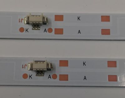 KIT DE LEDS ORIGINAL PARA TV ONN 2 PIEZAS / NUMERO DE PARTE 30332006002DS / LED32D06-ZC22AG-03DSEZ / 240817BC02 / 32000M16H / PANEL T320XVN02.H / DISPLAY T320XVN02.H / MODELO 100012589 32" - Imagen 3