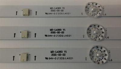 KIT DE LEDS PARA TV ONN ORIGINAL 3 PIEZAS / NUMERO DE PARTE MS-L4363 V1 / LB-C420-G6F-D-7-12-X1 / M322112163 / 2306LA021 / PANEL C420Y20-5C / MODELOS 100068372 42" / RTR4261-6A         - Imagen 3