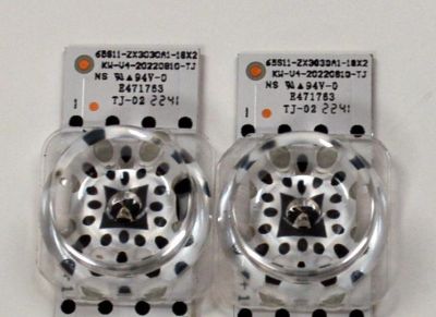 KIT DE LEDS ORIGINAL PARA TV TCL 2 PIEZAS / NUMERO DE PARTE 65S11-ZX3030A1 / 65S11-ZX3030A1-18X2-KW-V4-20220810-TJ / B0101-000676 / 5628063AH / 2211081S / 221110 / 65S11-H C / PANEL LUV650NDEL / DISPLAY ST6451D06-3 VER.2.1 / MODELO 65S450G - Imagen 2