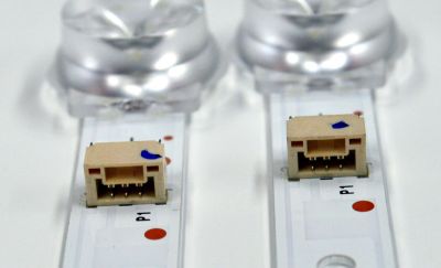 KIT DE LEDS ORIGINAL NUEVOS PARA TV TCL 2 PIEZAS / NUMERO DE PARTE 40HR330M10A0 V4 / 4C-LB4010-HR05JC / 40HR330M10A0 / 40D6 10*2 / 4C-LB4010-HR05J / 40D6 / PANEL LVF395NDEL / MODELOS 40S334 / 40S325 / 40S325MABA / 40S325TAAA / 40S325TABA / 40FE5606 - Imagen 4