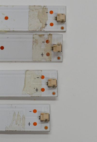 KIT DE LEDS ORIGINAL PARA TV SANSUI 4 PIEZAS / NUMERO DE PARTE JL.D50091330-006DS-M / JL.D50091330-006DS-M_V02 / 50N1 / 185LME43 / D21011 / 30805JF / 050N10Z01 / H502 / MODELO SMX50T1UN - Imagen 4