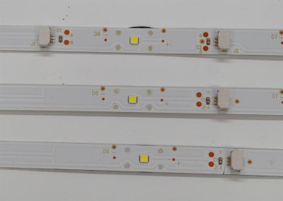 KIT DE LEDS ORIGINAL PARA TV TCL 3 PIEZAS / NUMERO DE PARTE TCL-43D8-3030F2.1 / TCL-43D8-3030F2.1-3X12-A-LX20190617 / TCL-43D8-3030F2.1-3X12-B-LX20190617 / 4C-LB4312-YH03JC / 4C-LB4312-YH04JC / PANEL LVU430NEBL-CD9W00V1 / MODELO 43S525 - Imagen 4