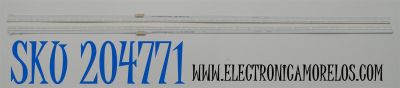 KIT DE LEDS ORIGINAL PARA TV LG 2 PIEZAS / NUMERO DE PARTE SSC_LGE_19Y_55SM85_66LED / SSC_LGE_19Y_55SM85_66LED_ARRAY_RIGHT_181130 / 55INCH / WT0724 F2 / PANEL NC550EQH-ABHH1 / MODELO 55NANO85UNA / 55NANO81ANA / 55SM8100AUA / 55SM8100AUA / 55SM8600PUA
