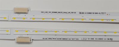 KIT DE LEDS ORIGINAL PARA TV LG 2 PIEZAS / NUMERO DE PARTE SSC_LGE_19Y_55SM85_66LED / SSC_LGE_19Y_55SM85_66LED_ARRAY_RIGHT_181130 / 55INCH / WT0724 F2 / PANEL NC550EQH-ABHH1 / MODELO 55NANO85UNA / 55NANO81ANA / 55SM8100AUA / 55SM8100AUA / 55SM8600PUA - Imagen 2