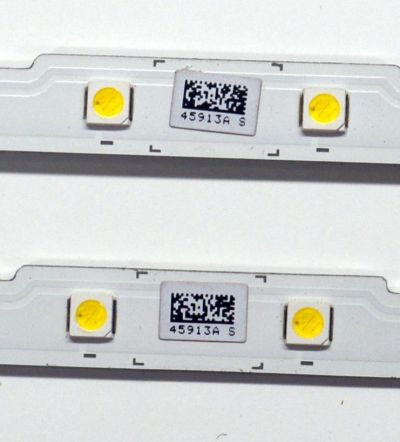 KIT DE LEDS ORIGINAL PARA TV SAMSUNG 2 PIEZAS / NUMERO DE PARTE BN96-45913A / LM41-00613A / L1_NU7.1/7.3 E5_CDM_S20(2) R1.2_S1C_100 / 45913A / PANEL CY-CN055HGLV2H / MODELO LH55WM / LH55Q / LH55B / HG55E / HG55R / HG55N / HG55AJ / UA55TU / UE55NU / GU55TU - Imagen 2