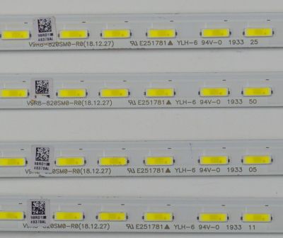 KIT DE LEDS ORIGINAL PARA TV SAMSUNG 4 PIEZAS / NUMERO DE PARTE BN96-48378A / V9R8-820SM0-R0 / 48378A / V9R8-820SM0-R0(18.12.27) / MODELO UN82RU800DFXZA / UN82RU8000FXZC / UN82RU8000FXZA FA01 / UN82RU9000FXZA / LH82QEREBGCXZA / LH82QEREBGCXGO - Imagen 3