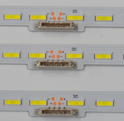 KIT DE LEDS ORIGINAL PARA TV SAMSUNG 3 PIEZAS / NUMERO DE PARTE BN96-48379A / 19Y_RU8K_STC750A38_7020UCD_48LED_REV1.0_190114_BN96_BN96-48379A / 48379A / MODELO LH75QBRE / LH75QBRN / LH75QMRA / LH75QMRE / LH75WMAW / UN75RU8000 / UN75RU9000 / UN75RU800 - Imagen 2