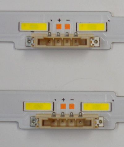 KIT DE LEDS ORIGINAL PARA TV SAMSUNG 2 PIEZAS / NUMERO DE PARTE BN96-46032A / 19Y_RU8K_STC650AC2_7020UCD_54LED_REV1.0_BN96-46032A / 46032A / E466169 / XY-MC / MODELO UA65RU7400 / UE65NU7500 / UE65NU7675 / UE65RU8000 / UN65RU800 / UE65NU7470 / UN65NU740 - Imagen 3