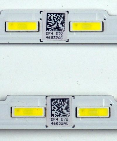 KIT DE LEDS ORIGINAL PARA TV SAMSUNG 2 PIEZAS / NUMERO DE PARTE BN96-46032A / 19Y_RU8K_STC650AC2_7020UCD_54LED_REV1.0_BN96-46032A / 46032A / E466169 / XY-MC / MODELO UA65RU7400 / UE65NU7500 / UE65NU7675 / UE65RU8000 / UN65RU800 / UE65NU7470 / UN65NU740 - Imagen 2