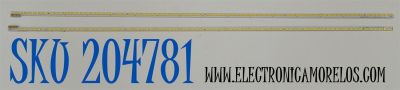 KIT DE LEDS ORIGINAL PARA TV LG 2 PIEZAS / NUMERO DE PARTE 55" V6 EDGE FHD-1 / 55" V6 EDGE FHD-1 REV1.0 1 R-TYPE / 55" V6 EDGE FHD-1 REV1.0 1 L-TYPE / MODELO 55LW5300-UC.AUSYLUR / 55LW5700-UE / 55LW5600-UA / M3D550SR