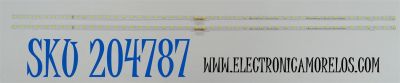 KIT DE LEDS ORIGINAL PARA TV SAMSUNG 2 PIEZAS / NUMERO DE PARTE BN96-52595A / AU8K/9K_STC550F96_7020_2IN1_48LEDS_REV1.0_201020 BN96-52595A C / 8453 2W R603 25UM / E469119 / MODELOS UE55AU / UN55AU / HG55AU / QN55Q / UN55CU / UN55AU / GU55AU / UA55AU