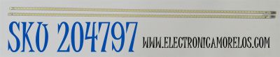 KIT DE LEDS ORIGINAL PARA TV SHARP 2 PIEZAS / NUMERO DE PARTE MA01 / CPCS MA01 V-0 / CPC MA01 V-0 / SN-AG-CU / LF A SN-AG-CU / MODELO LC-60LE752E