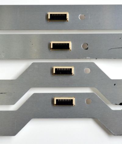 KIT DE LEDS ORIGINAL PARA TV TCL 16 PIEZAS / NUMERO DE PARTE 40-75Z9HA-DLB1AG / 40-75Z9HB-DLB1AG / CR:YHA / B0101-001494 / B0101-001495 / 240722-32NS4 / 240723-32NS4 / PANEL LVU750NDJL / DISPLAY ST7461D03-2 VER.2.3 / MODELO 75Q691G / 75Q691F - Imagen 2