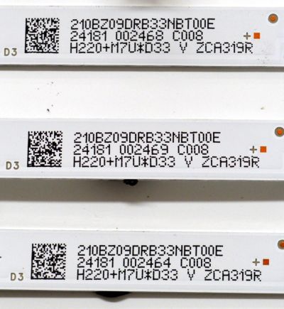 KIT DE LEDS ORIGINAL PARA TV VIZIO 6 PIEZAS / NUMERO DE PARTE LBM700M0901 / LBM700M0901-BC-3(HF)(0)(L)(HR) / LBM700M0901-BD-3(HF)(0)(L)(HR) / 210BZ09DLB33NBT00E / 210BZ09DRB33NBT00E / PANEL TPT700WR-U2T01.D / DISPLAY CV700U2-T01 REV:04 /MODELO V4K70M-0801 - Imagen 5