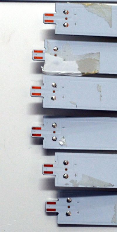 KIT DE LEDS ORIGINAL PARA TV VIZIO 12 PIEZAS / NUMERO DE PARTE LB7502U / LB7502U V0_01 / LB7502U V1_01 / LV75D / LR022 / LL022 / M1MG97 / DISPLAY JR745R3HA2Y / MODELO V755M-K03 / V755M-K03 LFTVN2LY - Imagen 5