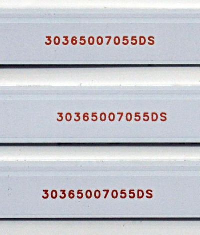 KIT DE LEDS ORIGINAL PARA TV VIZIO 8 PIEZAS / NUMERO DE PARTE 30365007055DS / LED65D07-ZC62AG-12DSEZF / 240909AF02 / 65000M97SH / 7S1P / PANEL V650DJB-Q02 (D2) / DISPLAY JR645R3HA3L / MODELO V4K65M-0810 / V4K65M-0810 LMC1VHA - Imagen 5