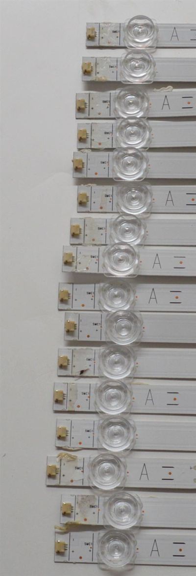 KIT DE LEDS ORIGINAL PARA TV VIZIO 16 PIEZAS / NUMERO DE PARTE HFSX75D08A / HFSX75D08B / HFSX75D08A-ZC42AG-26CD / HFSX75D08B-ZC42AG-26CD / 303HX750050CD / 303HX750049CD / 2300022985 / 240619BB04 / PANEL BOEI750WQ1 / DISPLAY HV750QUB-F92 / MODELO M75Q6X-L4 - Imagen 4