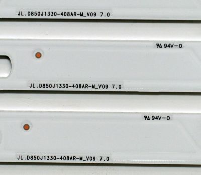 KIT DE LEDS ORIGINAL PARA TV SAMSUNG 15 PIEZAS / NUMERO DE PARTE BN96-58297A / BN96-58298A / BN96-58299A / JL.D850J1330-408AR-M_V09 7.0 / JL.D850J1330-408AL-M 58299A / 58298A / 58297A / PANEL CY-BD085HGCV2H / DISPLAY PT850GT01-1 / MODELO UN85DU7200BXZA - Imagen 8