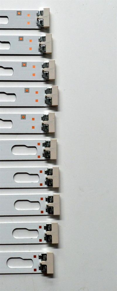 KIT DE LEDS ORIGINAL PARA TV SAMSUNG 15 PIEZAS / NUMERO DE PARTE BN96-58299A / BN96-58298A / BN96-58297A / DU7K_SVC850A22_R / DU7K_SVC850A22_L / DU7K_SVC850A22_R 58299A / 58298A / 58297A / PANEL CY-BD085HGAV2H / DISPLAY T850QVN04.1 / MODELO UN85DU7200DXZA - Imagen 7